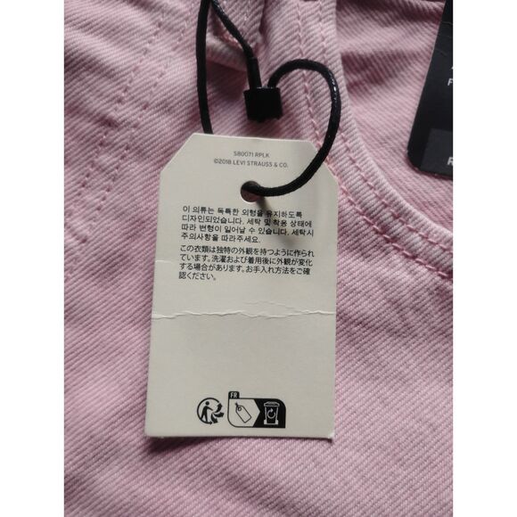 Levi's Women's W26 (Size 2) Pink 501 High Rise Cut Off Shorts - NWT - Picture 10 of 13